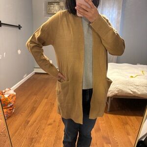 Banana Republic Tan Cardigan
